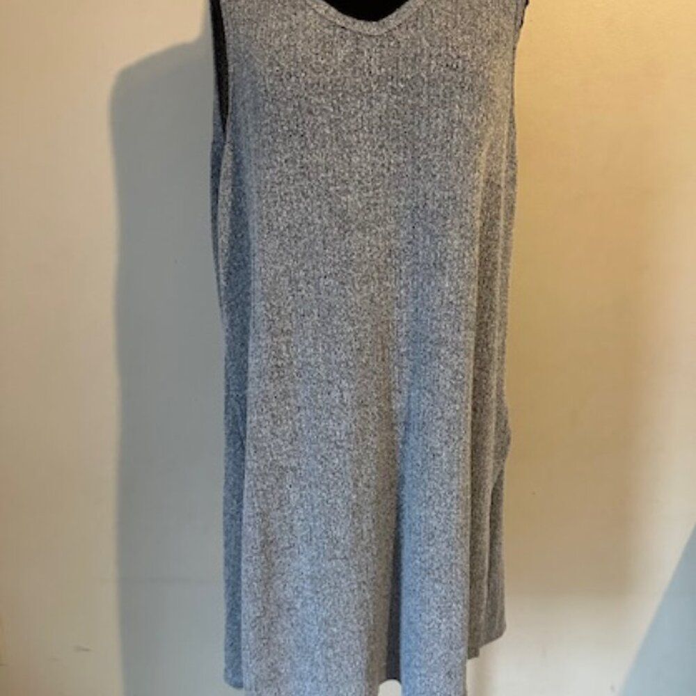 Andree by Unit Grey Sleeveless Tunic Dress 8601 1X